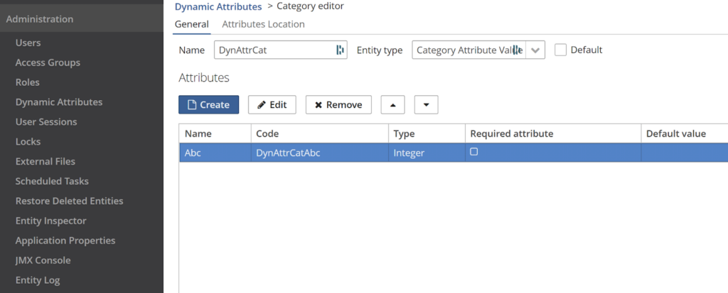 Cuba Platform Dynamic Attribute Management