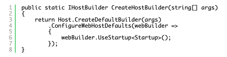 IHostBuilding Code