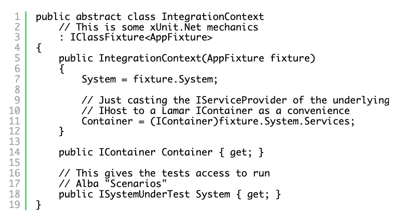 IntegrationContext Code